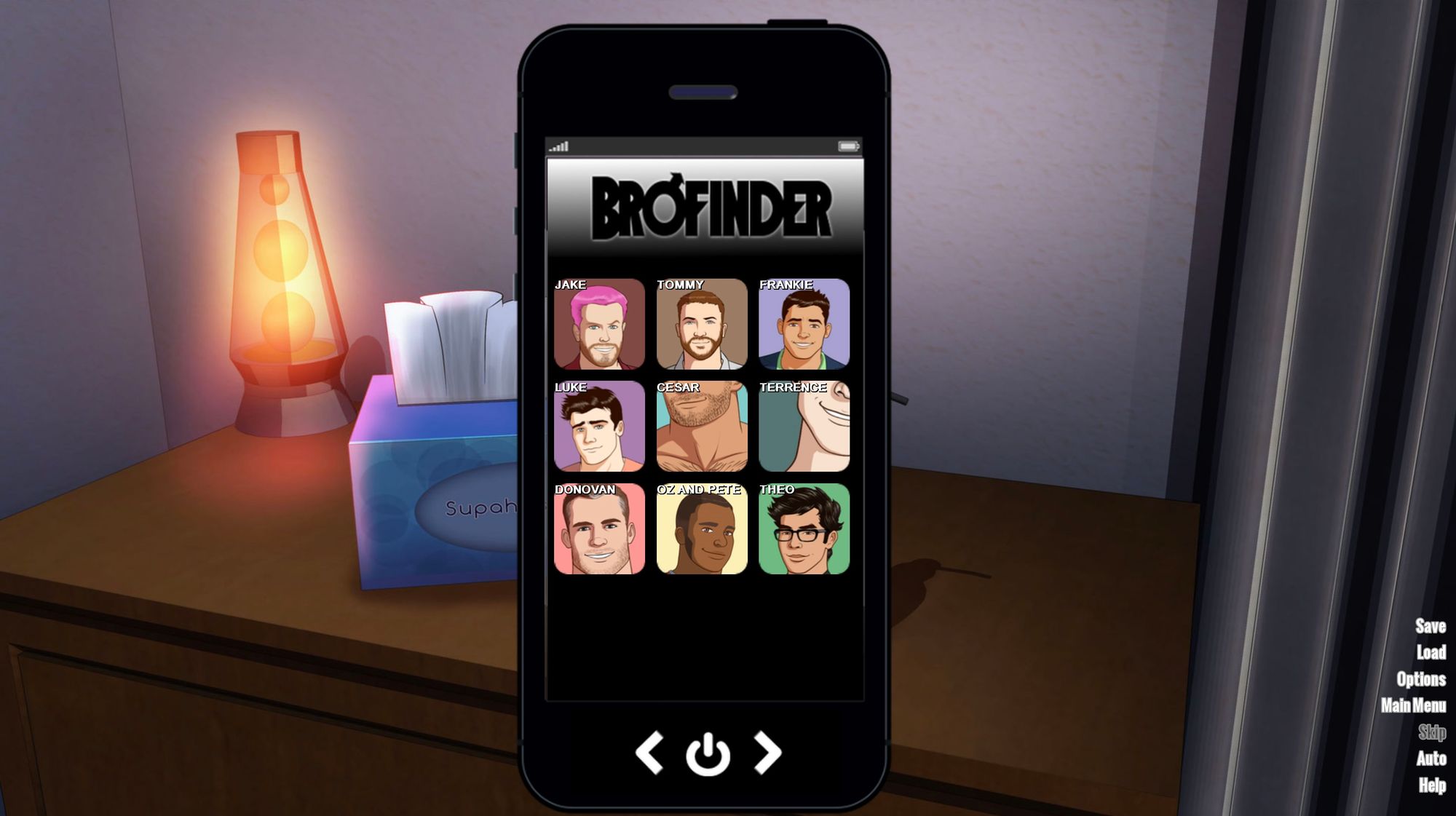 Brofinder app in Coming Out on Top