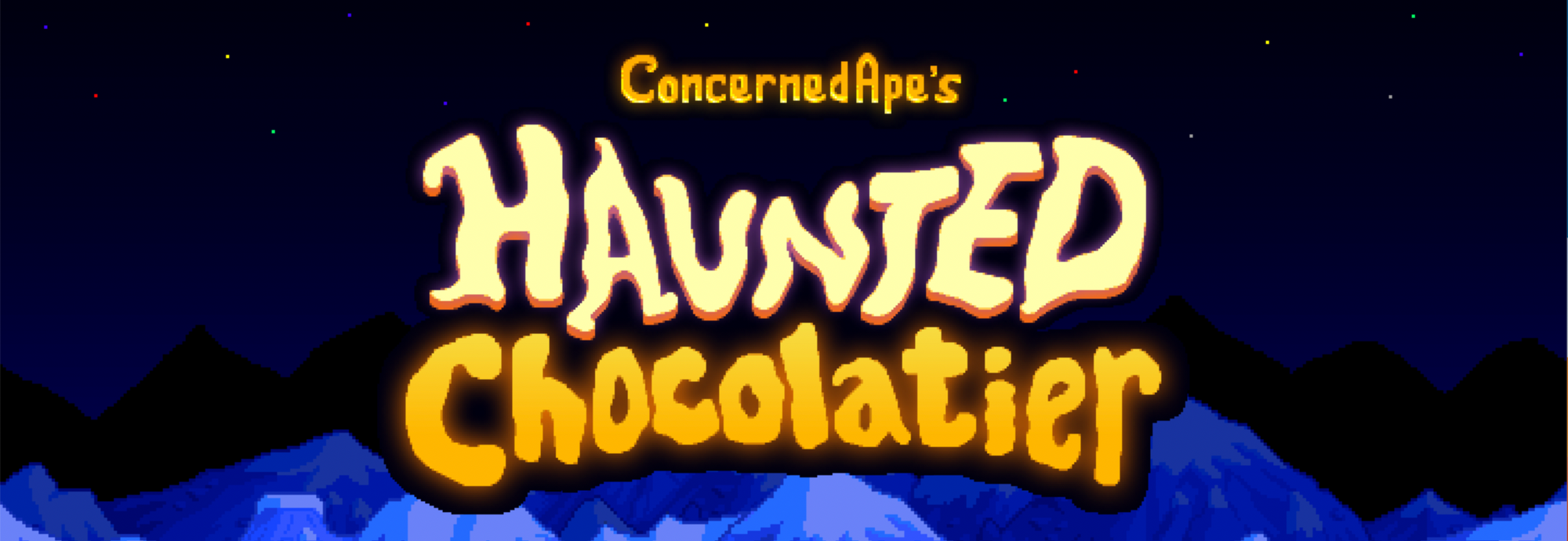 Haunted Chocolatier logo.